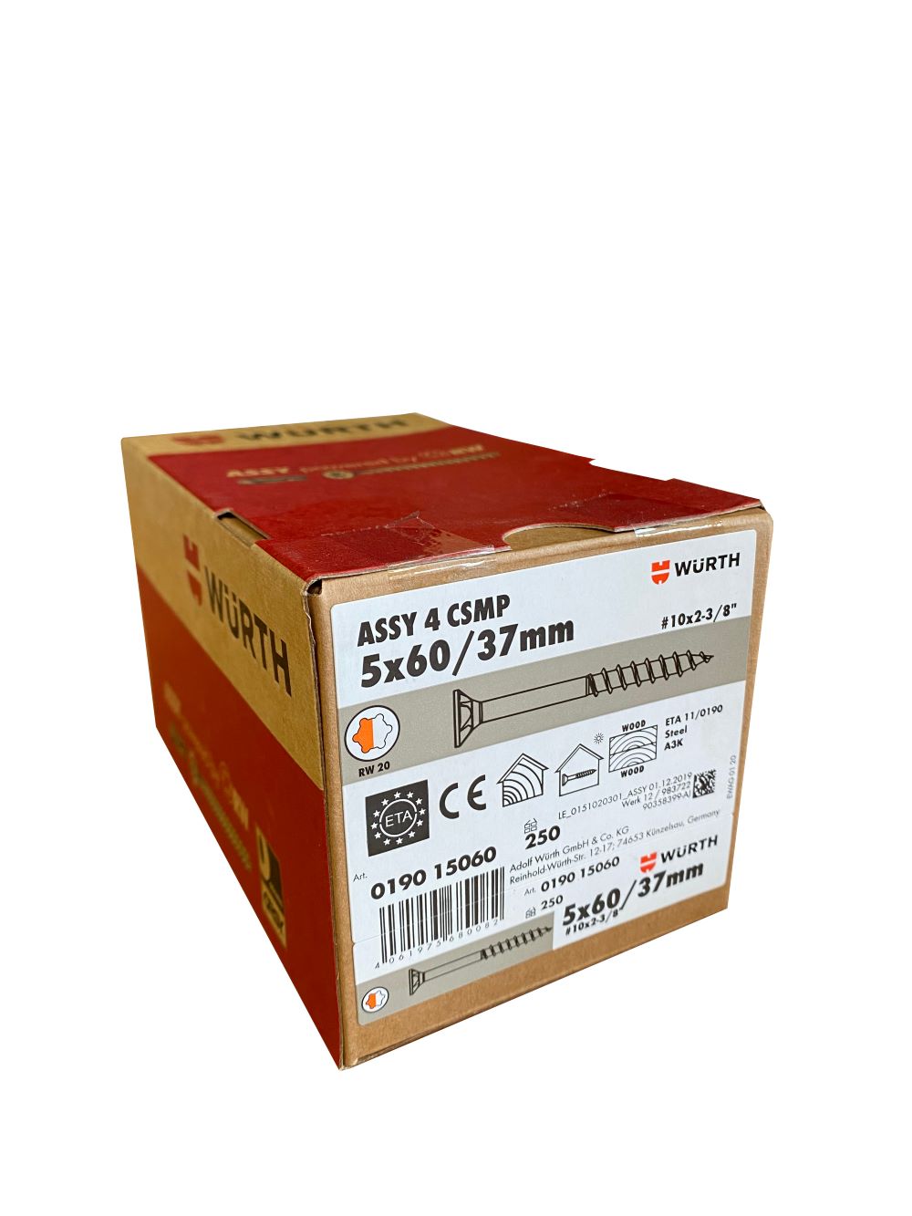 Würth Assy 4 CSMP Universalschraube, 5mm, Stahl