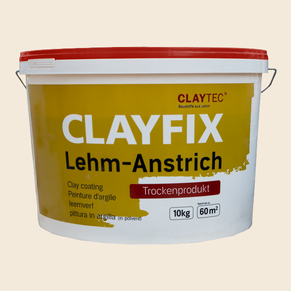ClayFix Lehm-Anstrich, Gold-Ocker-1.3, Farbraum    ClayFix Lehm-Anstrich, Gold-Ocker-1.3, Farbraum