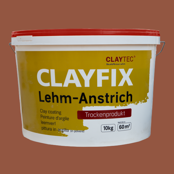 ClayFix Lehm-Anstrich, Siena-Braun-4.0, Farbraum      ClayFix Lehm-Anstrich, Siena-Braun-4.0, Farbraum