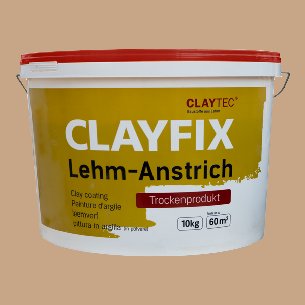 ClayFix Lehm-Anstrich, Gold-Ocker-1.0, Farbraum ClayFix Lehm-Anstrich, Gold-Ocker-1.0, Farbraum