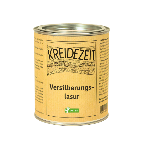 Kreidezeit Versilberungslasur Dose 0,75 l