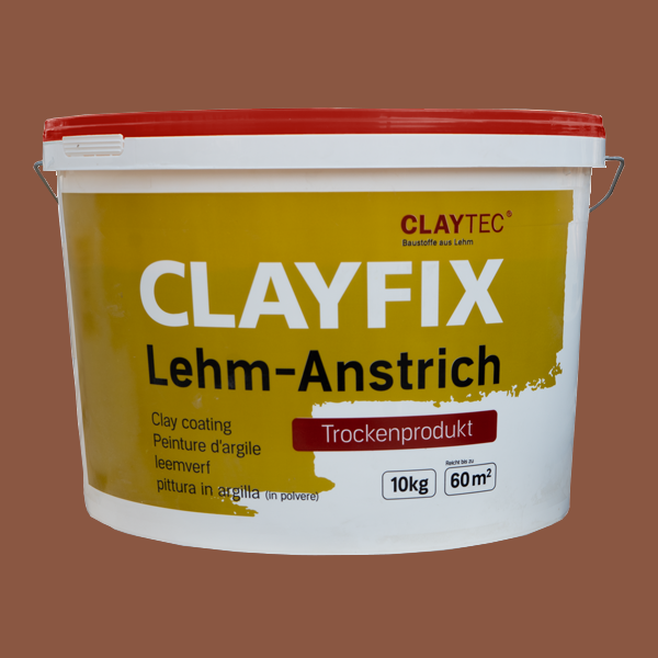 ClayFix Lehm-Anstrich, Siena-Braun-3.0, Farbraum  ClayFix Lehm-Anstrich, Siena-Braun-3.0, Farbraum