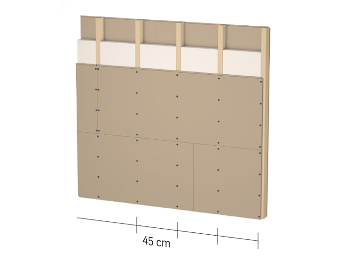 Claytec HFA Holzfaserausbauplatte, Dicke 20 mm für Lehmputz