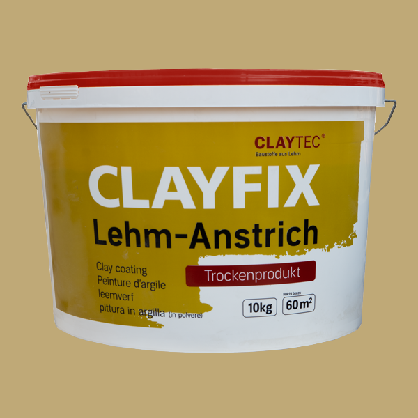 ClayFix Lehm-Anstrich, Schilf-Gelb-2.1, Farbraum  ClayFix Lehm-Anstrich, Schilf-Gelb-2.1, Farbraum