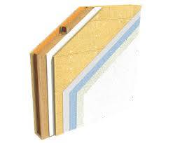 Steico Putzträgerplatte außen, duo, kombinierte Unterdeck- und Wandbauplatte, Nut und Feder, Platte, Dicke 60 mm 