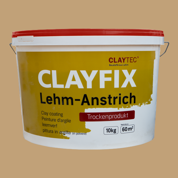 ClayFix Lehm-Anstrich, Gold-Ocker-3.1, Farbraum ClayFix Lehm-Anstrich, Gold-Ocker-3.1, Farbraum