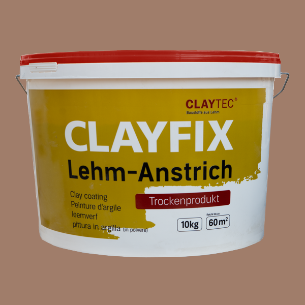 ClayFix Lehm-Anstrich, Siena-Braun-2.1, Farbraum         ClayFix Lehm-Anstrich, Siena-Braun-2.1, Farbraum