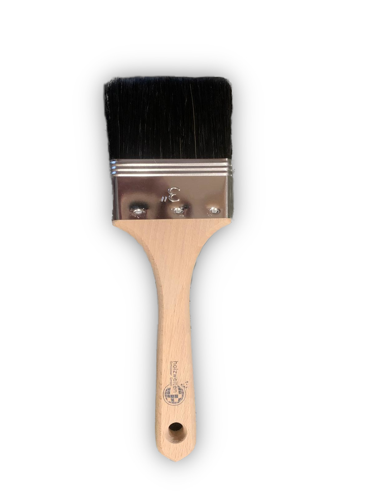 Lackierpinsel 2" (5 cm) – Schwarze Chinaborsten