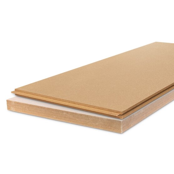 Steico protect, Holzfaser-Dämmplatte für Außendämmung, verputzbar, Laibungsplatte stumpf, Dicke 20 mm