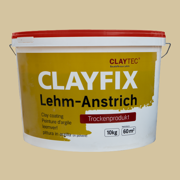 ClayFix Lehm-Anstrich, Sahara-Beige-3.3, Farbraum      ClayFix Lehm-Anstrich, Sahara-Beige-3.3, Farbraum