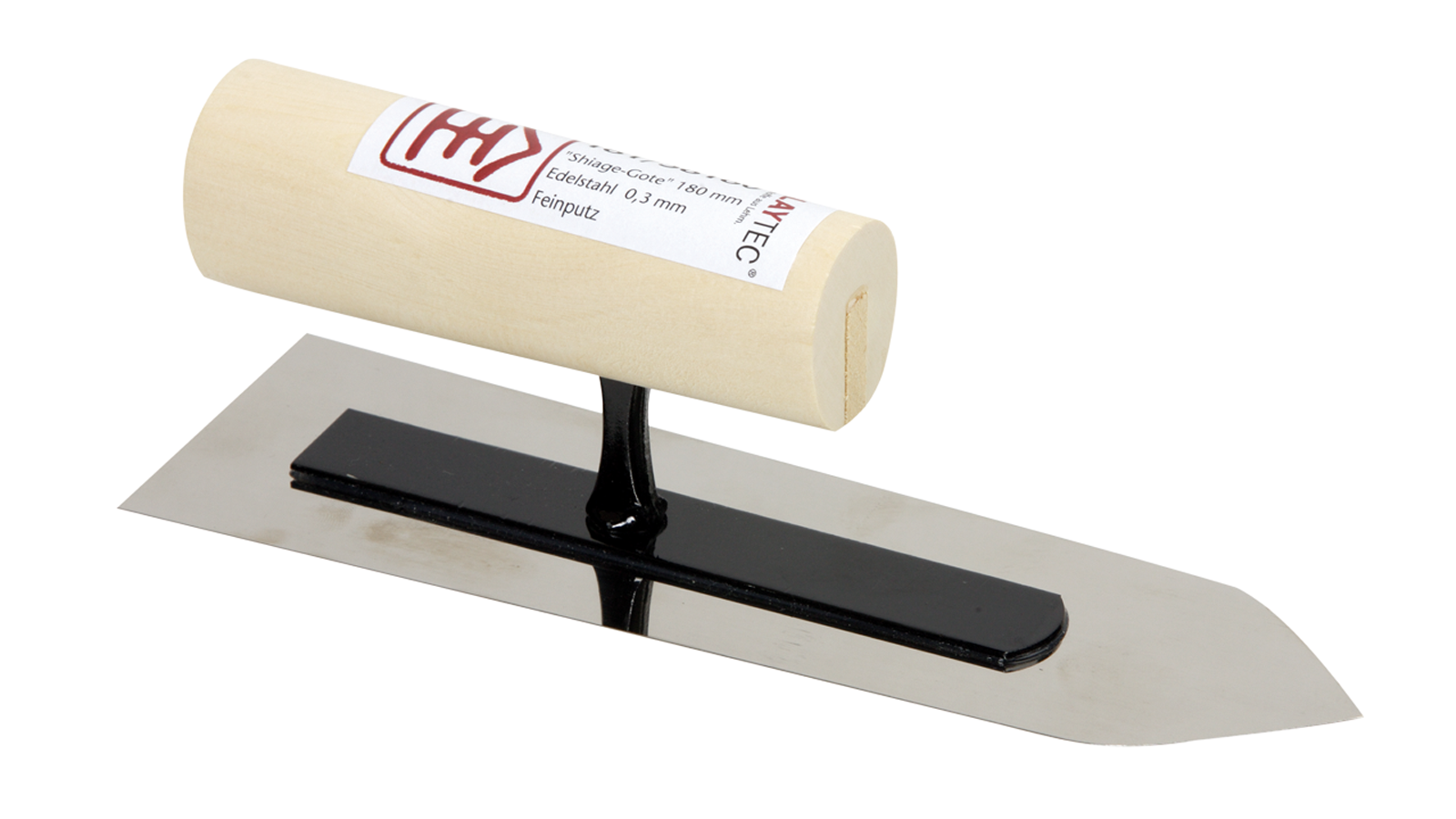 Claytec, Feinputzkelle Flachsteg SHIAGE GOTE, Japankelle, Länge 240 mm Claytec, Feinputzkelle Flachsteg SHIAGE GOTE, Japankelle, Länge 240 mm