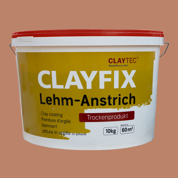 ClayFix Lehm-Anstrich, Siena-Braun-4.1, Farbraum ClayFix Lehm-Anstrich, Siena-Braun-4.1, Farbraum