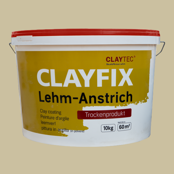 ClayFix Lehm-Anstrich, Sahara-Beige-2.3, Farbraum     ClayFix Lehm-Anstrich, Sahara-Beige-2.3, Farbraum