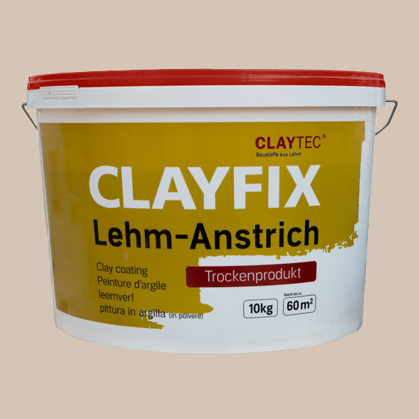 ClayFix Lehm-Anstrich, Siena-Braun-1.3, Farbraum       ClayFix Lehm-Anstrich, Siena-Braun-1.3, Farbraum