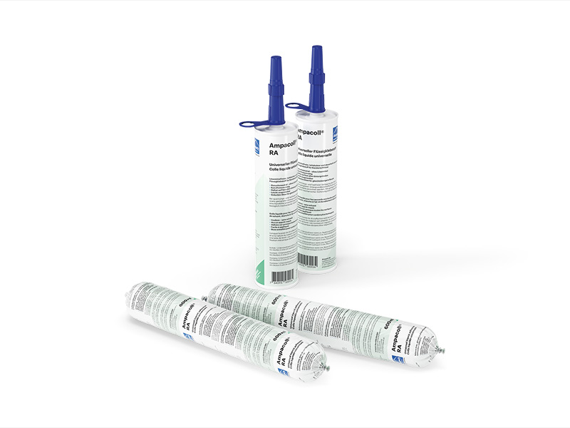 Ampacoll RA – Lösungsmittelfreier, dauerelastischer Randanschlusskleber für Dampfbremsen (Kartusche 310 ml)