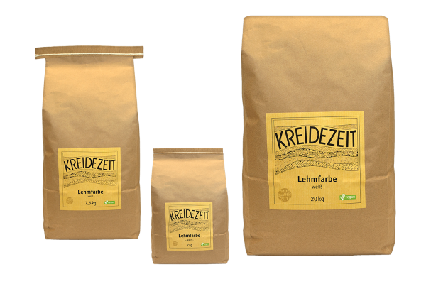 Kreidezeit Lehmfarbe 2 kg