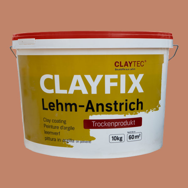 ClayFix Lehm-Anstrich, Indisch-Rot-1.1, Farbraum  ClayFix Lehm-Anstrich, Indisch-Rot-1.1, Farbraum