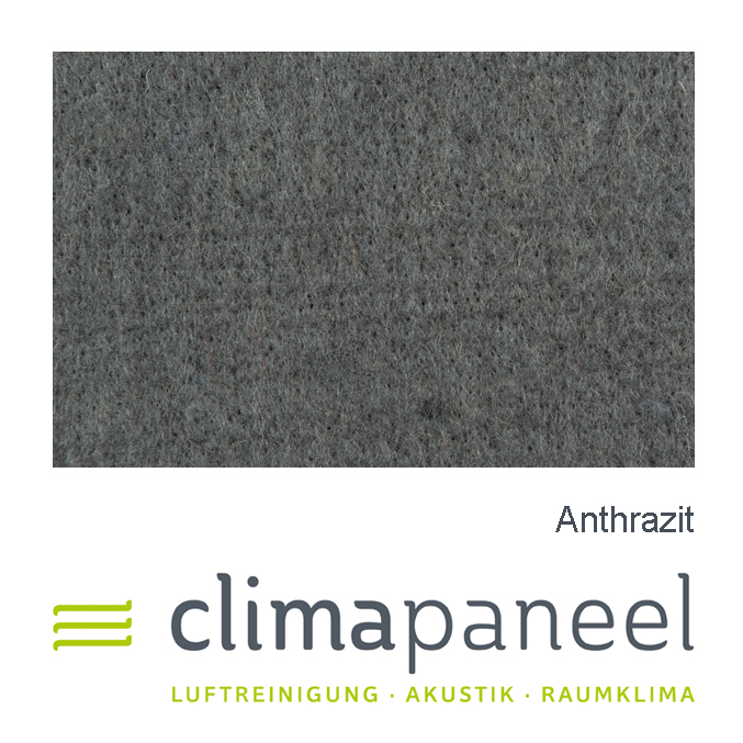 Akustikpaneel, 100 % ökologische Schallabsorber - Wandpaneele Farbe Anthrazit Akustikpaneel, 100 % ökologische Schallabsorber - Wandpaneele Farbe Anthrazit