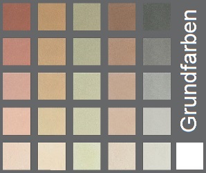 Yosima Lehmedelputz, Weiß 0, Grundfarbe, Designputz von Claytec, alle Strukturen und Gebinde Yosima Lehmedelputz, Weiß 0, Grundfarbe, Designputz von Claytec, alle Strukturen und Gebinde