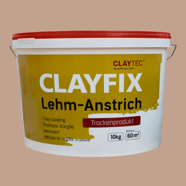 ClayFix Lehm-Anstrich, Siena-Braun-2.2, Farbraum          ClayFix Lehm-Anstrich, Siena-Braun-2.2, Farbraum