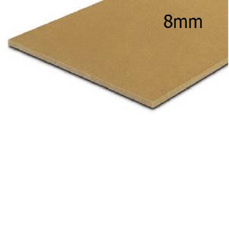Steico isorel, vielseitig einsetzbare Platte aus natürlicher Holzfaser, Dicke 8 mm