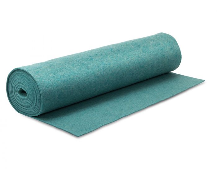 Silentum Akustikfilz, Farbe "Türkis" ab 1 Laufmeter, für vielfältige Anwendungen und als Schallabsorber  Silentum Akustikfilz, Farbe "Türkis" ab 1 Laufmeter, für vielfältige Anwendungen und als Schallabsorber